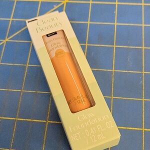 B Pure Clean Beauty Glow Foundation 12ml New In Box Golden Bronze